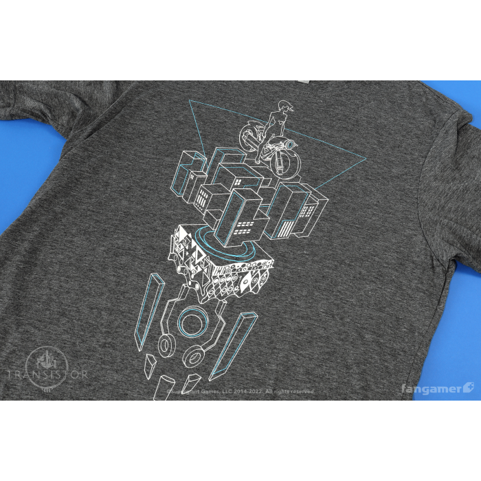 Одежда: Футболка Transistor (Cloudbank) от Fangamer в магазине GameBuy, номер фото: 2