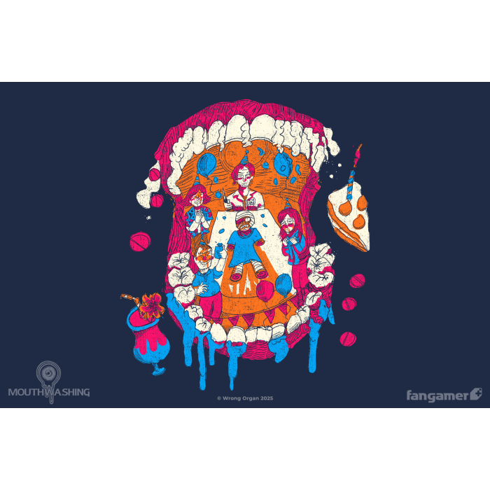Одежда: Футболка MOUTHWASHING (Happy Birthday) от Fangamer в магазине GameBuy, номер фото: 1