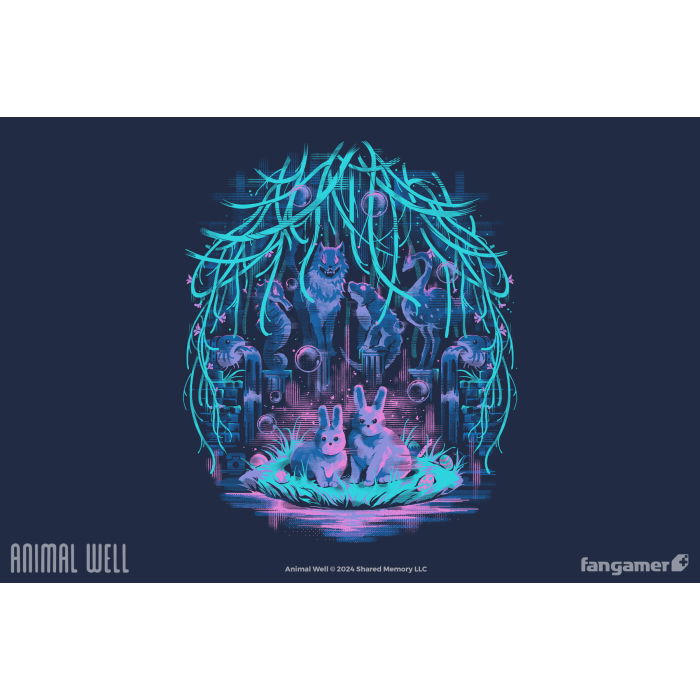 Одежда: Футболка Animal Well (Clandestine Creatures) от Fangamer в магазине GameBuy, номер фото: 1