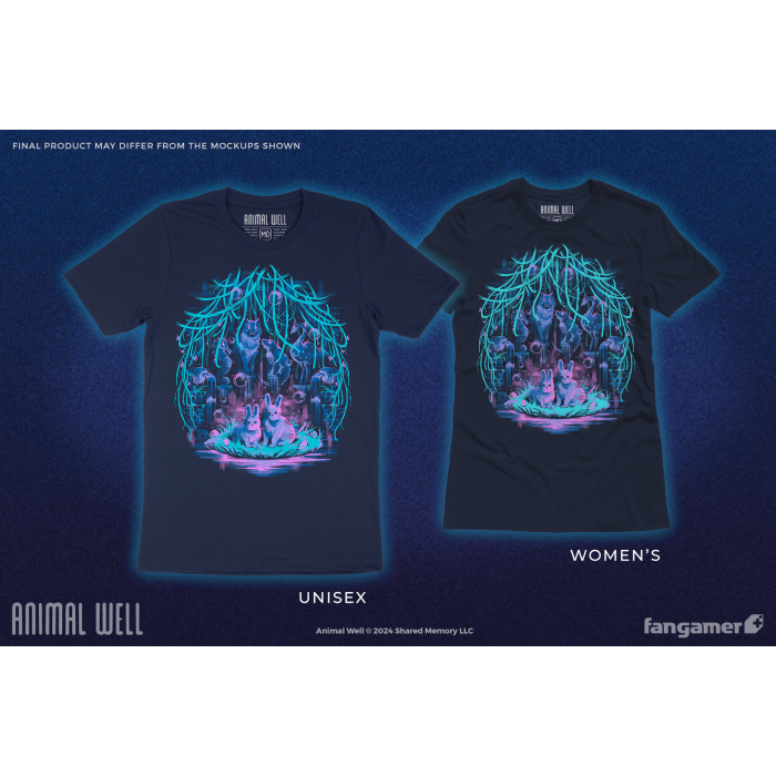 Одежда: Футболка Animal Well (Clandestine Creatures) от Fangamer в магазине GameBuy