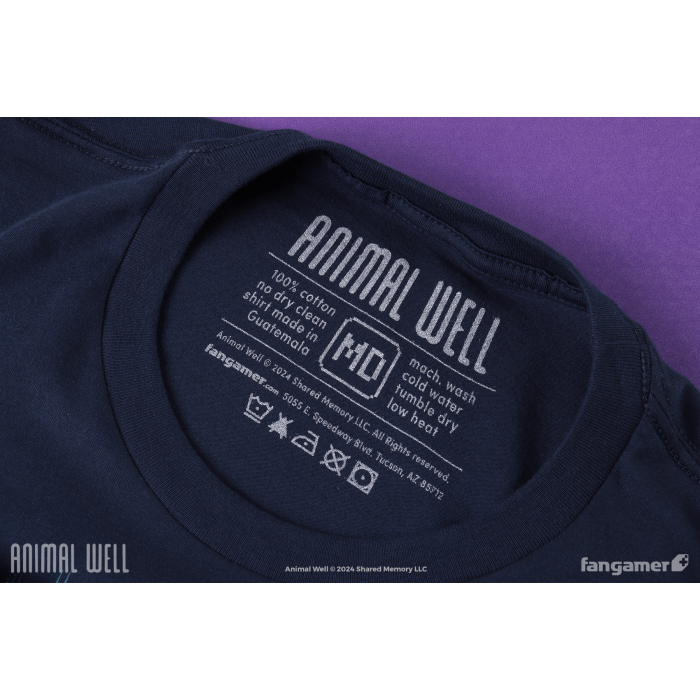 Одежда: Футболка Animal Well (Clandestine Creatures) от Fangamer в магазине GameBuy, номер фото: 3