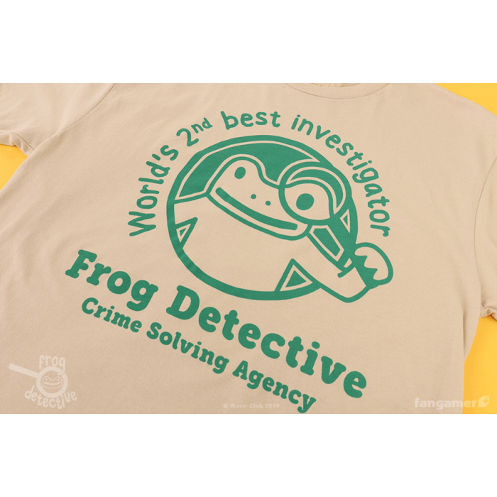 Одежда: Футболка Frog Detective (World's 2nd best investigator) от Fangamer в магазине GameBuy, номер фото: 2