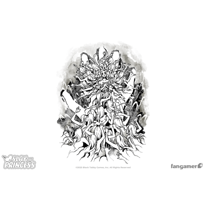Одяг: Футболка Slay the Princess (Shifting Mound) від Fangamer у магазині GameBuy, номер фото: 1