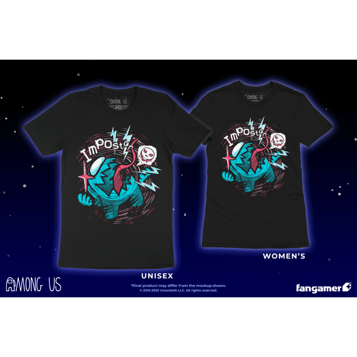 Одежда: Футболка Among Us (Impostor Beware) от Fangamer в магазине GameBuy