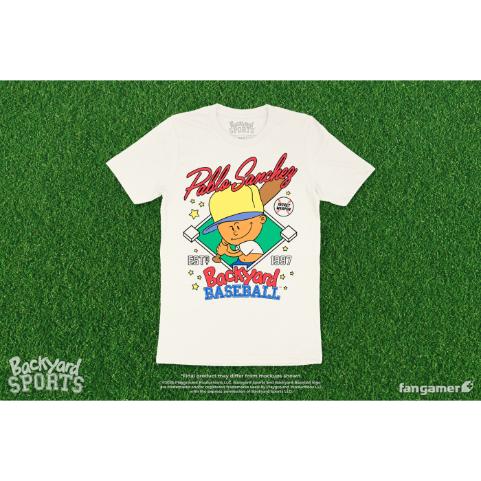 Одяг: Футболка Backyard Sports (Secret Weapon) від Fangamer у магазині GameBuy