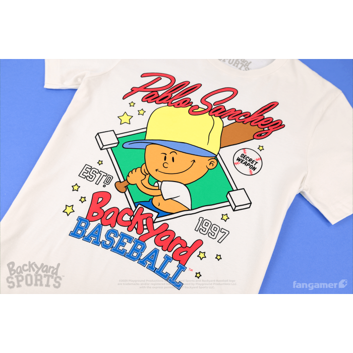 Одяг: Футболка Backyard Sports (Secret Weapon) від Fangamer у магазині GameBuy, номер фото: 2