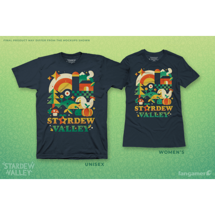 Одежда: Футболка Stardew Valley (Countryside) от Fangamer в магазине GameBuy