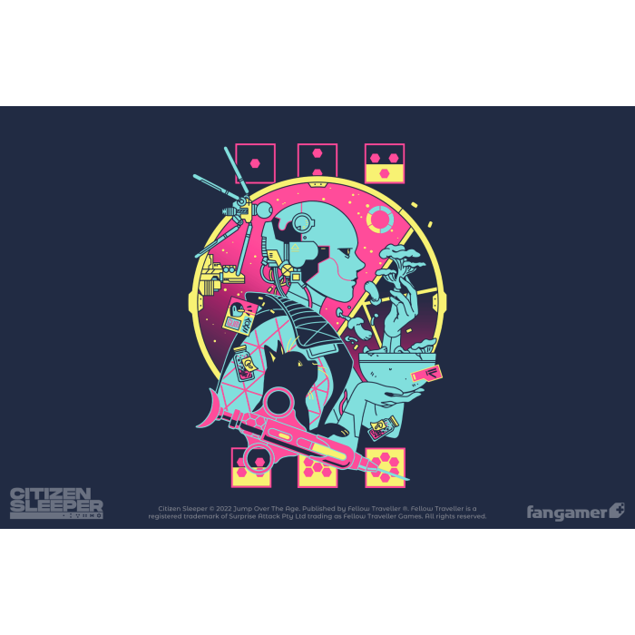 Одяг: Футболка Citizen Sleeper (Emulated Mind) від Fangamer у магазині GameBuy, номер фото: 1