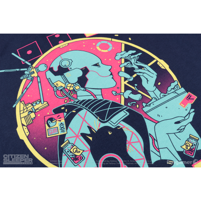 Одяг: Футболка Citizen Sleeper (Emulated Mind) від Fangamer у магазині GameBuy, номер фото: 3