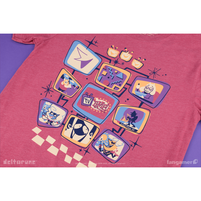 Одежда: Футболка DELTARUNE (TV Time) от Fangamer в магазине GameBuy, номер фото: 2