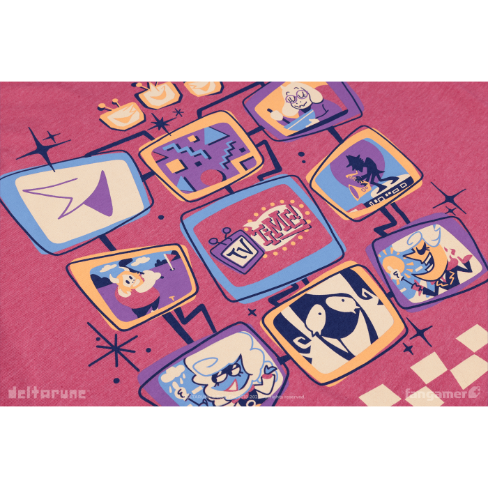 Одежда: Футболка DELTARUNE (TV Time) от Fangamer в магазине GameBuy, номер фото: 3