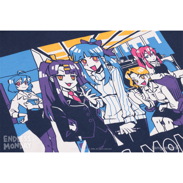 Одежда: Футболка Endless Monday: Dreams and Deadlines (We're Family) от Fangamer в магазине GameBuy, номер фото: 3