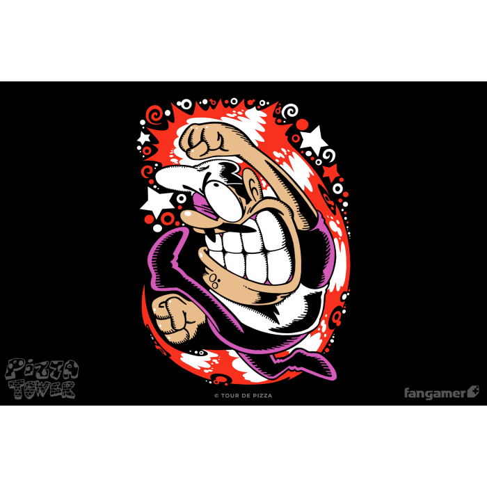 Одежда: Футболка Pizza Tower (Uppercut!) от Fangamer в магазине GameBuy, номер фото: 1