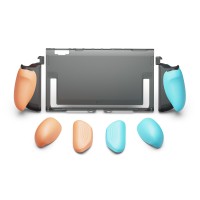 Захисний чохол FissionGrip для Nintendo Switch 2 від Savage Raven by Skull & Co (Neon Blue Red)