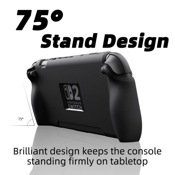 Аксессуары для консолей и ПК: Набор StandGrip + EDC кейс для Nintendo Switch 2 — Savage Raven by Skull & Co (Защитный чехол + сумка) от Skull & Co. в магазине GameBuy, номер фото: 2