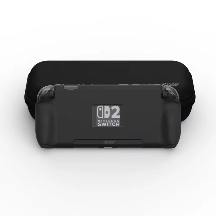 Аксессуары для консолей и ПК: Набор StandGrip + EDC кейс для Nintendo Switch 2 — Savage Raven by Skull & Co (Защитный чехол + сумка) от Skull & Co. в магазине GameBuy