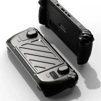Комплект для Steam Deck: захисний чохол StandGrip + кришка HardShell - Savage Raven by Skull&Co (Black)