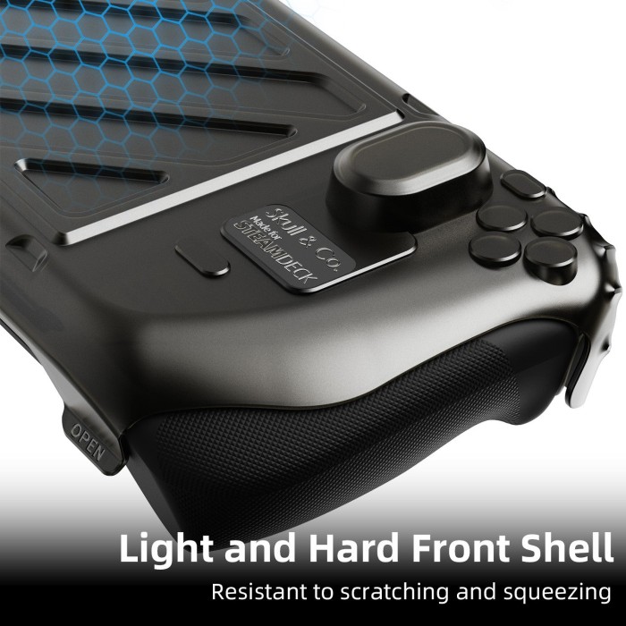 Аксессуары для консолей и ПК: Защитная передняя накладка Skull & Co Hardshell Front cover для Steam Deck (Neon Green) от Skull & Co. в магазине GameBuy, номер фото: 6