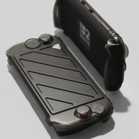 Захисний чохол StandGrip в комплекті з кришкою HardShell для Nintendo Switch 2 від Savage Raven by Skull & Co (Black)
