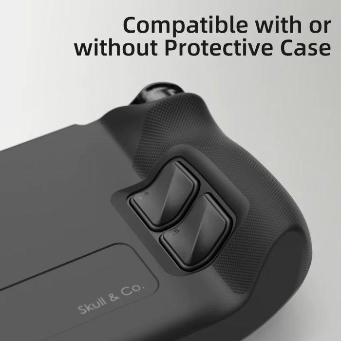 Аксессуары для консолей и ПК: Накладки на задние кнопки для Steam Deck от Skull & Co (Neon Yellow) от Skull & Co. в магазине GameBuy, номер фото: 1