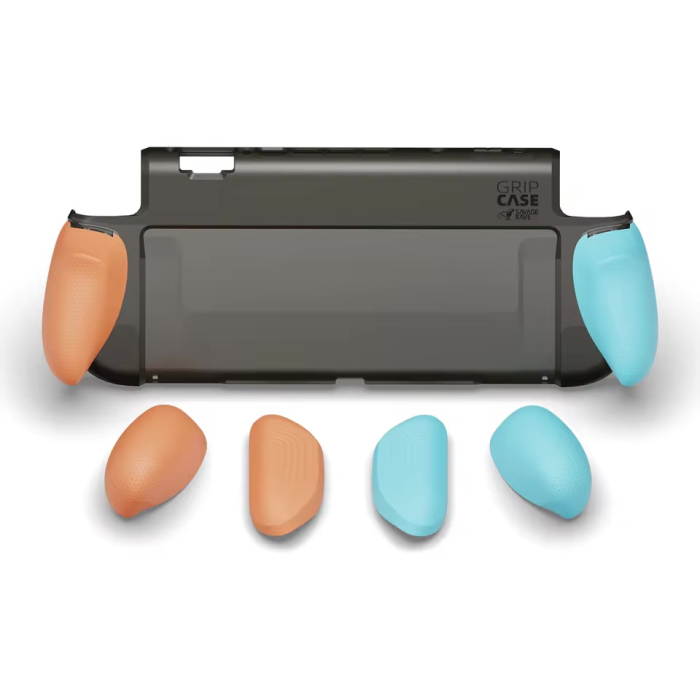 : Защитный чехол GripCase для Nintendo Switch 2 от Savage Raven by Skull & Co (Neon Blue Red) от Skull & Co. в магазине GameBuy