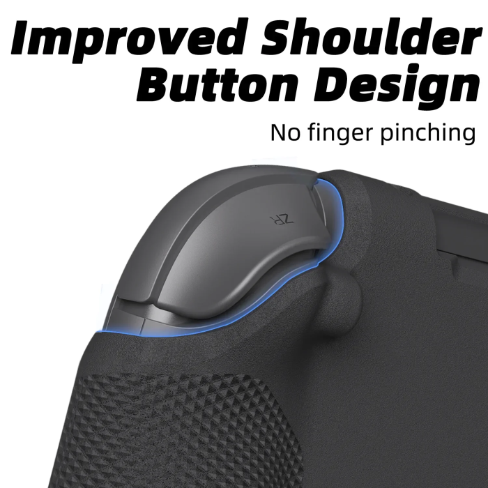 Аксесуари для консолей та ПК: Захисний чохол StandGrip для Nintendo Switch 2 від Savage Raven by Skull & Co (Black) від Skull & Co. у магазині GameBuy, номер фото: 3