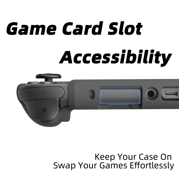 Аксесуари для консолей та ПК: Захисний чохол StandGrip для Nintendo Switch 2 від Savage Raven by Skull & Co (Black) від Skull & Co. у магазині GameBuy, номер фото: 4