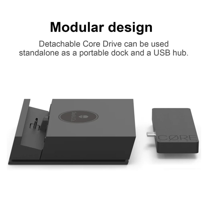 Аксесуари для консолей та ПК: Jumpgate Skull & Co: Універсальна Док-станція для Switch та Steam Deck від Skull & Co. у магазині GameBuy, номер фото: 2