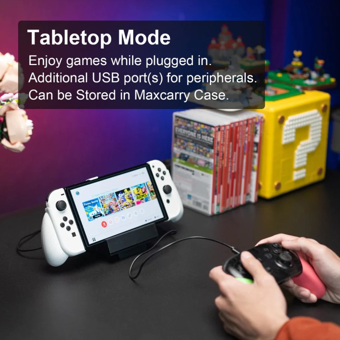 Аксесуари для консолей та ПК: Jumpgate Skull & Co: Універсальна Док-станція для Switch та Steam Deck від Skull & Co. у магазині GameBuy, номер фото: 6