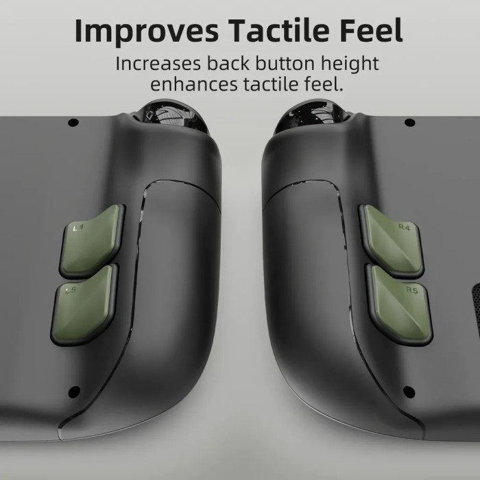 Аксессуары для консолей и ПК: Накладки на задние кнопки для Steam Deck від Skull & Co (Purple) от Skull & Co. в магазине GameBuy, номер фото: 6