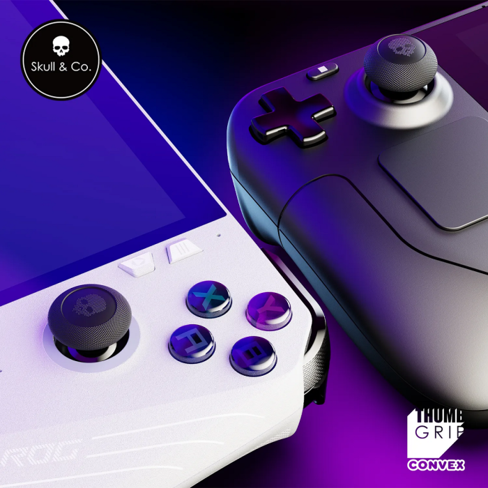 Аксессуары для консолей и ПК: Steam Deck, ASUS ROG Ally. Накладки на стики Convex от Skull & Co. для геймпада (OD Green) от Skull & Co. в магазине GameBuy, номер фото: 1