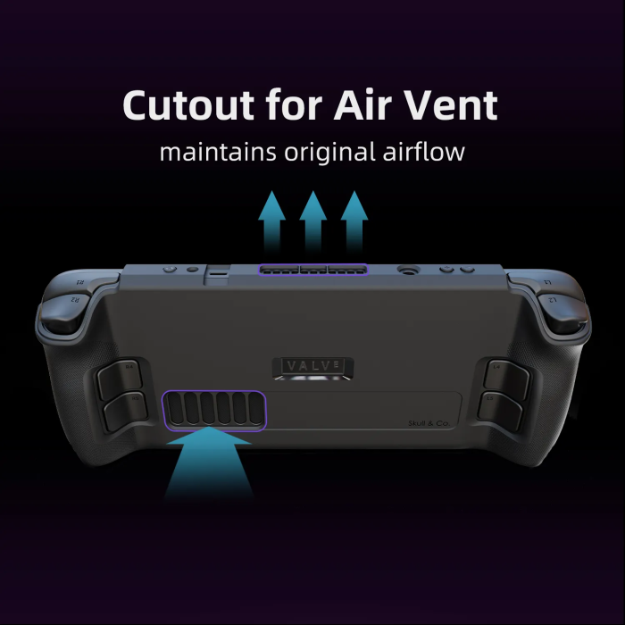 Аксессуары для консолей и ПК: Защитный чехол Skull & Co для Steam Deck (Black) от Skull & Co. в магазине GameBuy, номер фото: 6