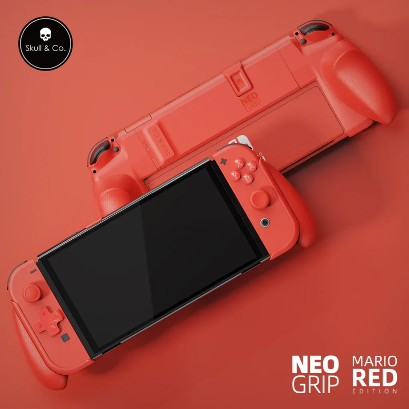 Аксесуари для консолей: Захисний чохол від Skull & Co NeoGrip Mario Red Limited Edition від Skull & Co. у магазині GameBuy, номер фото: 1