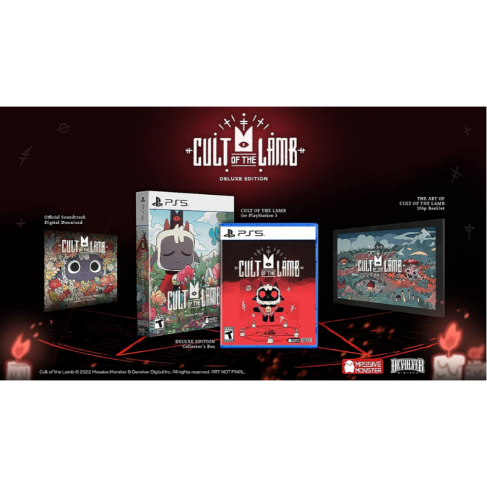 Игры PlayStation 5: Cult of the Lamb: Deluxe edition от Devolver Digital в магазине GameBuy, номер фото: 1