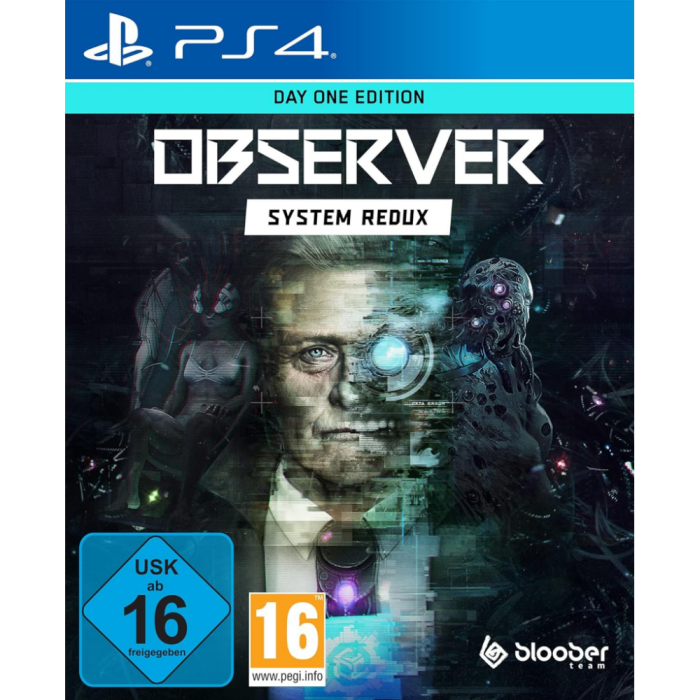 Игры PlayStation 4: Observer System Redux: Day One Edition от Bloober team в магазине GameBuy