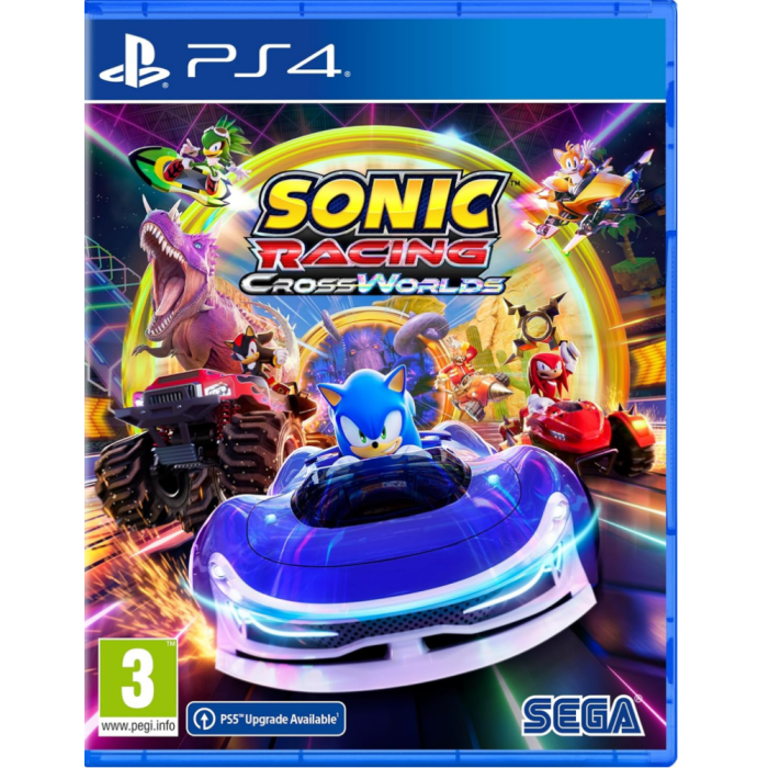 Игры PlayStation 4: Sonic Racing : CrossWorlds от Sega в магазине GameBuy
