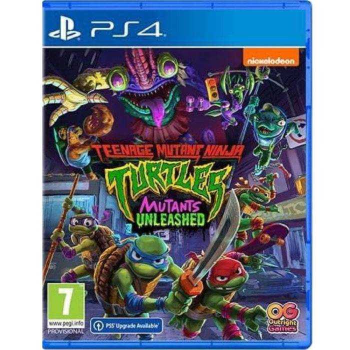 Игры PlayStation 4: Teenage Mutant Ninja Turtles: Mutants Unleashed от Outright Games в магазине GameBuy