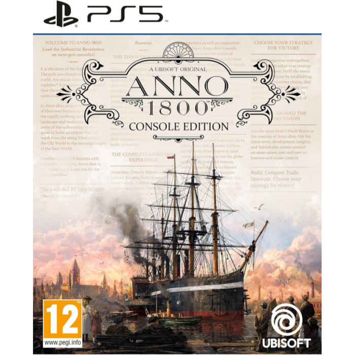 Ігри PlayStation 5: Anno 1800 Console Edition від Ubisoft у магазині GameBuy