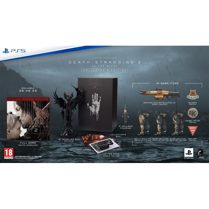 Игры PlayStation 5: Death Stranding 2 : On the Beach (Collector's Edition) от Sony Interactive Entertainment в магазине GameBuy