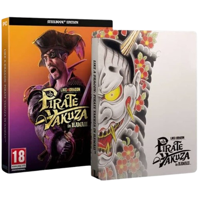 Игры PlayStation 5: Коллекционный SteelBook с картой Like a Dragon: Pirate Yakuza in Hawaii (Без Игры!) от Sega в магазине GameBuy
