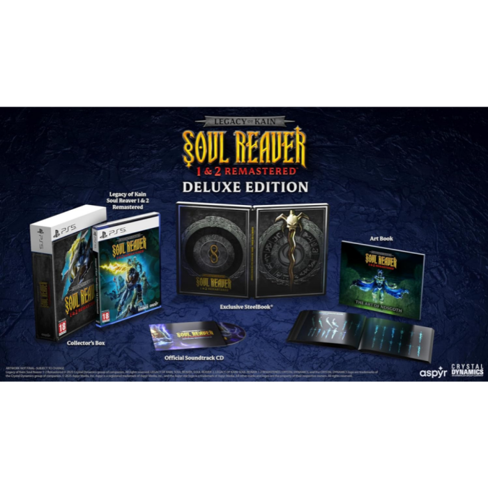 Игры PlayStation 5: Legacy of Kain: Soul Reaver 1 & 2 Remastered - Deluxe Edition от Aspyr в магазине GameBuy, номер фото: 1