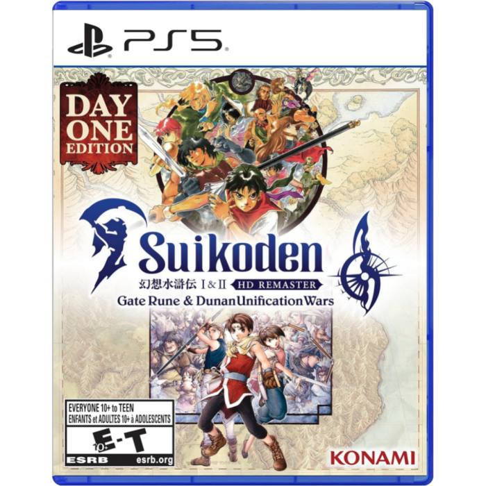 Игры PlayStation 5: Suikoden 1 & 2 HD Remaster : Day One Edition от Konami в магазине GameBuy