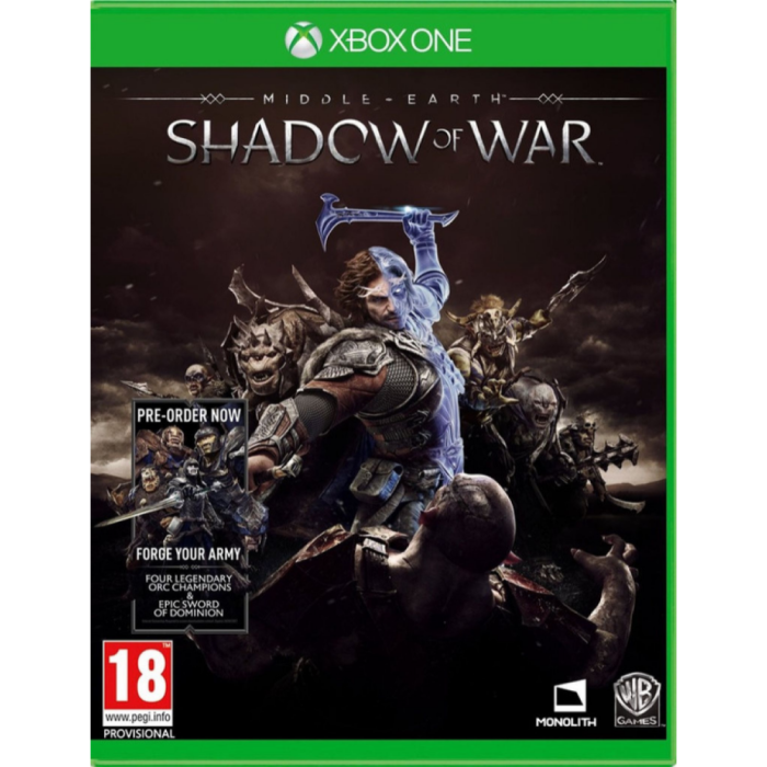 Ігри Xbox One: Middle-earth: Shadow of War від Warner Bros. Interactive Entertainment у магазині GameBuy