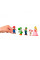 Разные фигурки: Набор эксклюзивных игровых фигурок SUPER MARIO - Марио и друзья 6 cm от Super Mario в магазине GameBuy, номер фото: 2