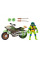 Різні фігурки: Бойовий транспорт з фігуркою - Леонардо На Мотоциклі від TMNT у магазині GameBuy, номер фото: 3