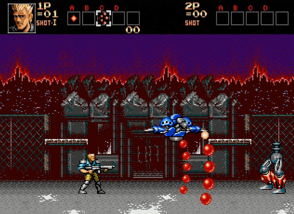 Contra: Hard Cops Sega Genesis Mega Drive - PS4 (Contra Anniversary Collection)