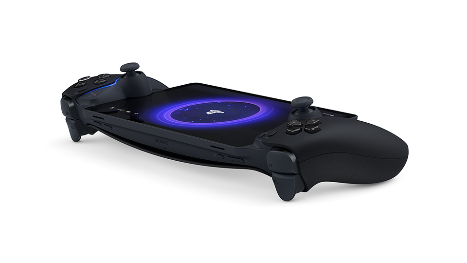 PlayStation Portal Midnight Black: вигляд під кутом