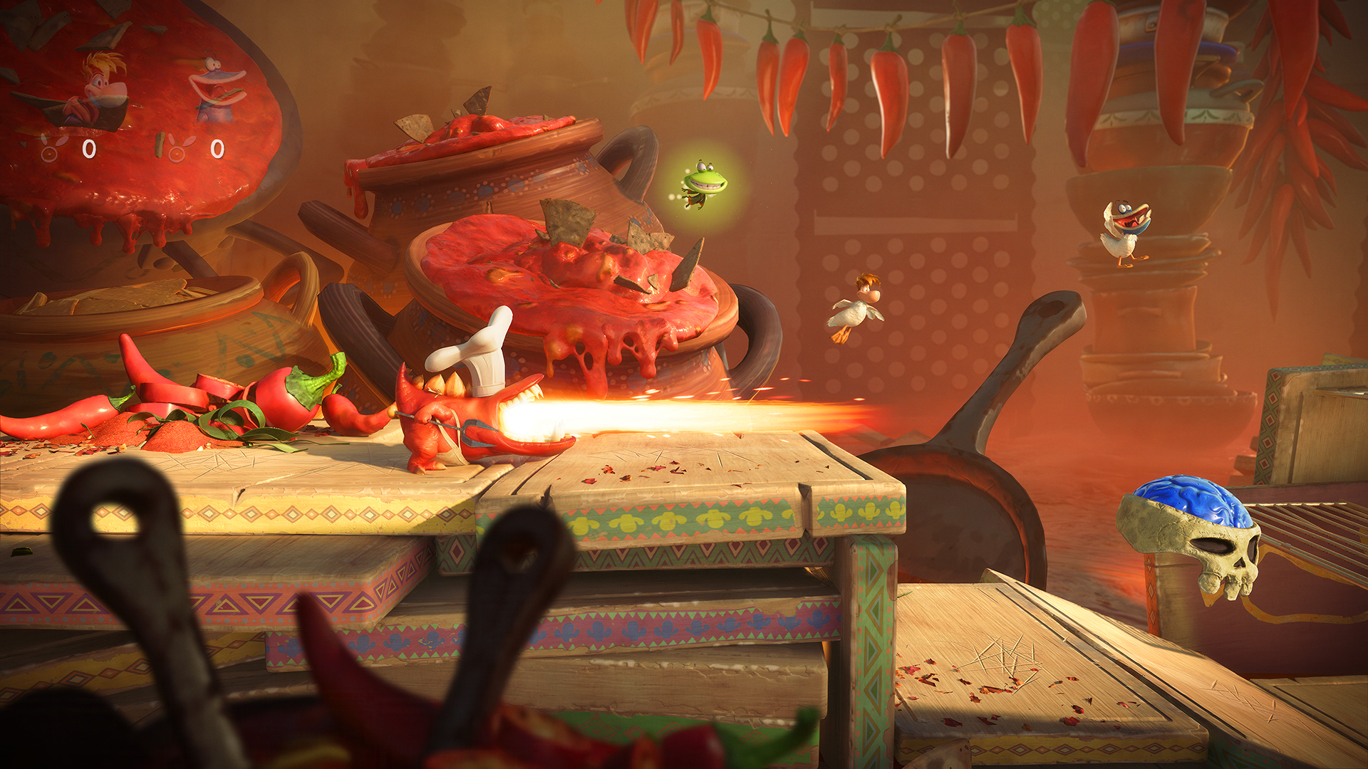 Rayman Legends Retold — красочные уровни