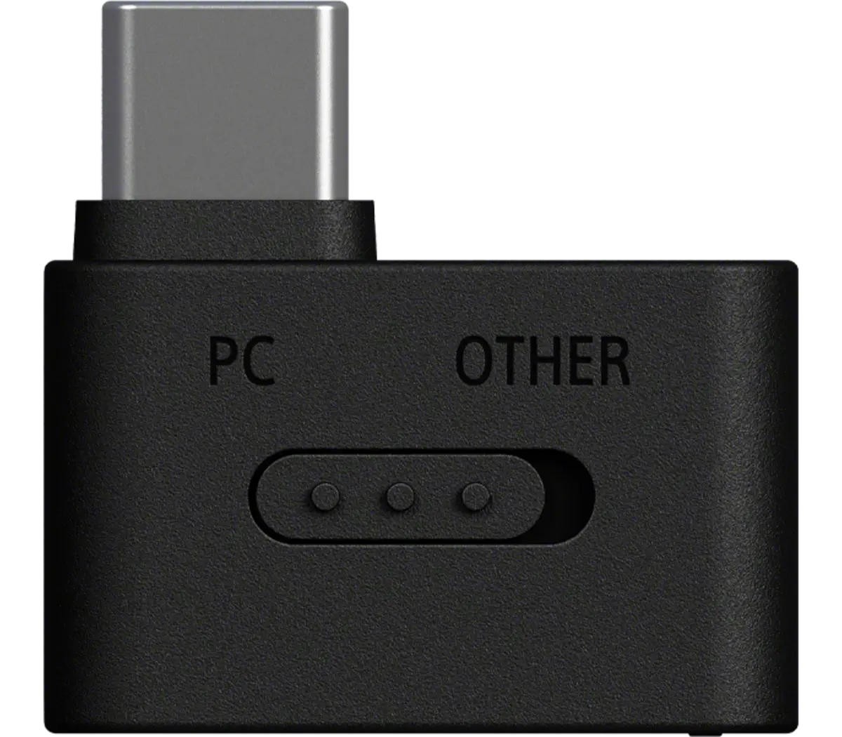 USB-C адаптер Sony INZONE H9 II з перемикачем PC/OTHER.