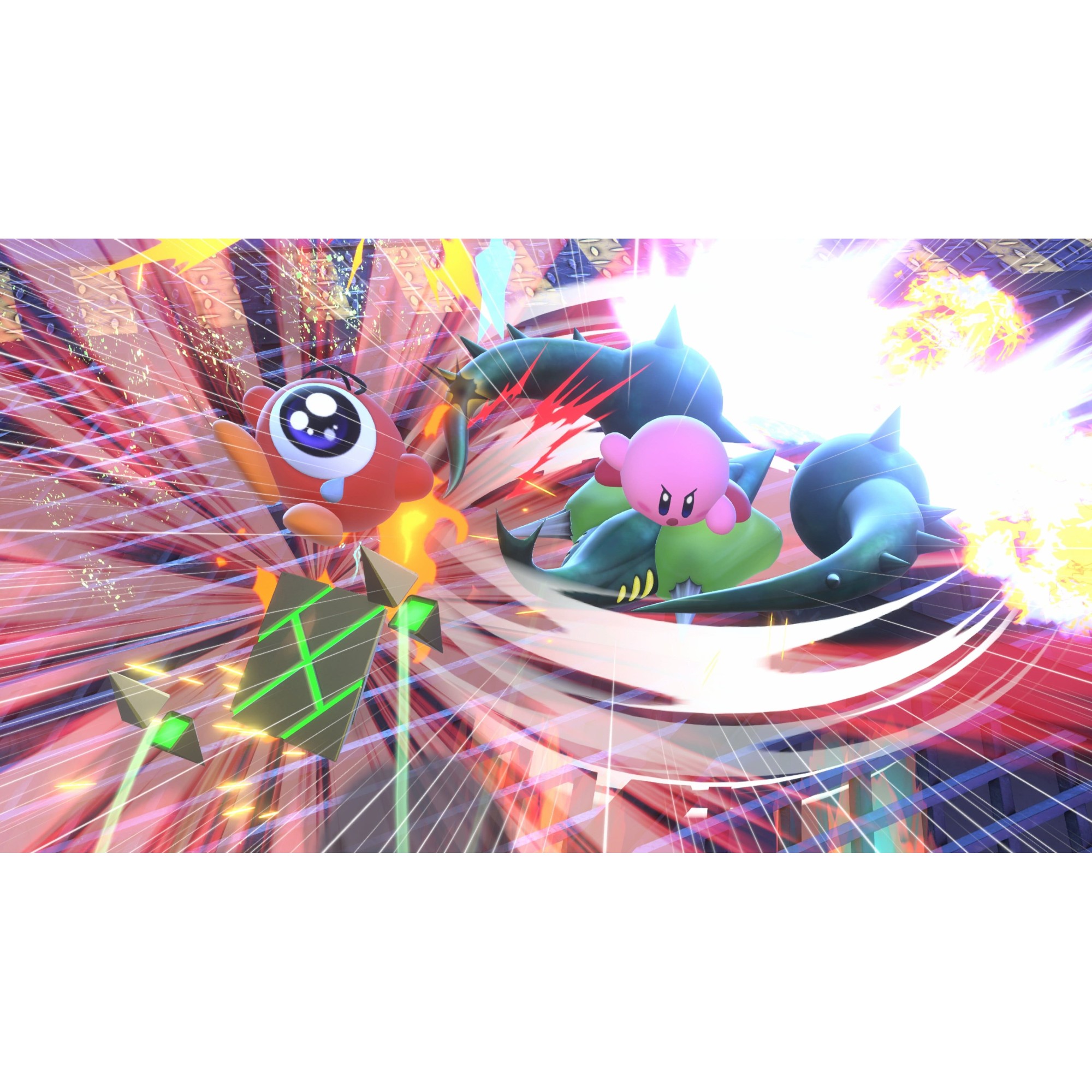 Кадр ігрового процесу Kirby Air Riders